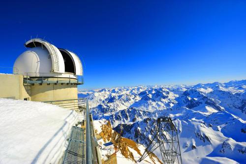 Vue générale sur la montagne ou vue sur la montagne depuis l'appart'hôtel