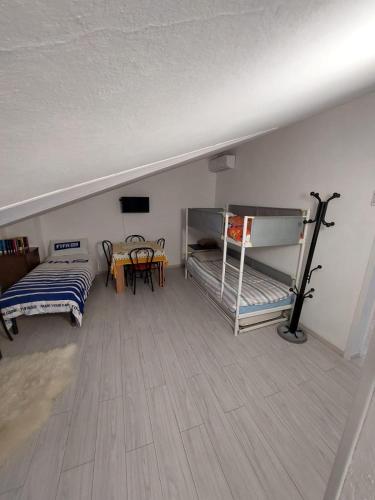 Cama o camas de una habitación en Nido di Stella