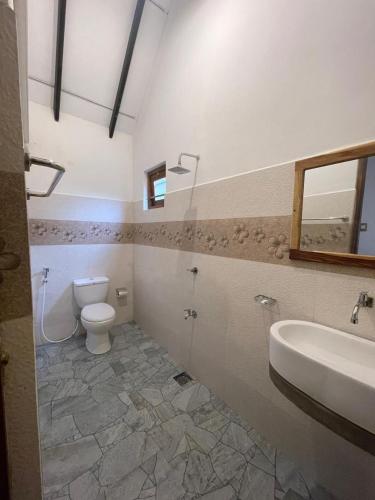 Ванная комната в White Sand Bungalow Yala