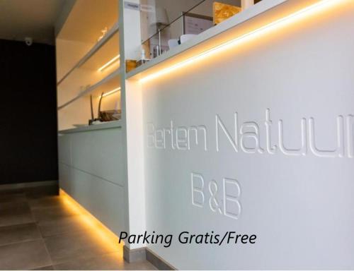 ルーヴェンにあるB&B Bertem Natuurの白いカウンター