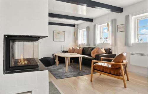 Χώρος καθιστικού στο 3 Bedroom Nice Home In Fanø