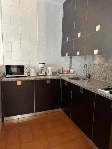Η κουζίνα ή μικρή κουζίνα στο Villaggio Barbara