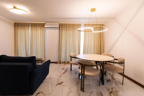 Χώρος καθιστικού στο Apartmani VIZIJA