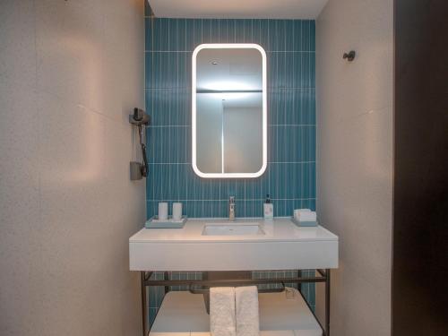 Un baño de Echarm Hotel Qingyuan Qingcheng Station Municipal Government Shop