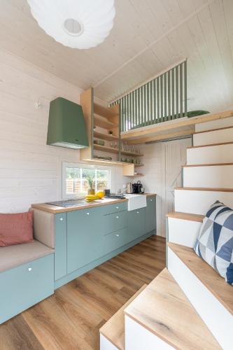 Kuchyň nebo kuchyňský kout v ubytování Staymoovers - Tinyhouse Zator