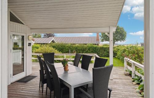 En balkon eller terrasse på Holiday Home Hejls 20