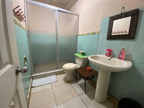 Koupelna v ubytování Apartamento Altos Dos Pinos