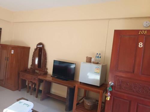 TV a/nebo společenská místnost v ubytování Sapan Residence