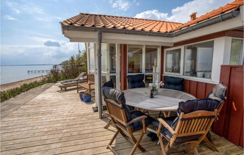 Balkoni atau teres di Holiday Home Haderslev 56