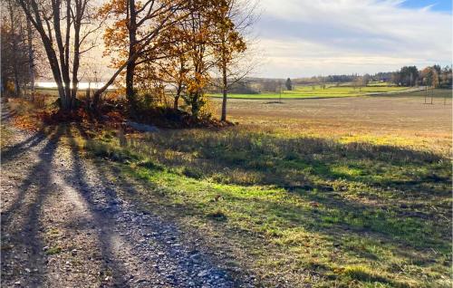 a dirt road in the middle of a field at 3 Bedroom Cozy Home In Kristinehamn in Edet