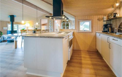 Η κουζίνα ή μικρή κουζίνα στο Four-Bedroom Holiday Home In Fjerritslev