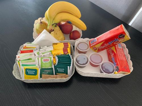 Jídlo v prázdninového domu nebo okolí