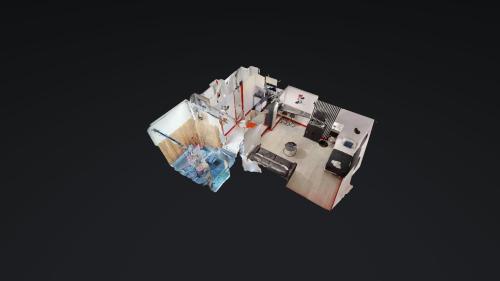 vue aérienne d’un module dans un navire spatial dans l'établissement 229 Suite Fantasyland - Superb apartment, à Paris