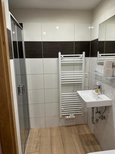 Koupelna v ubytování Hotel Kreuz Renchen