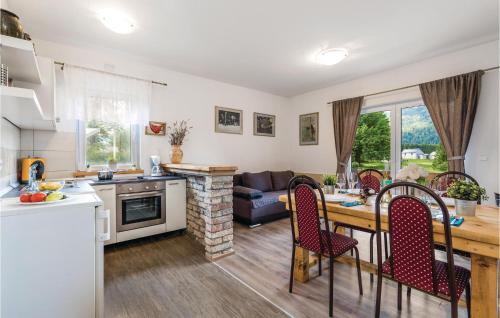 Kuchyň nebo kuchyňský kout v ubytování Super Apartment Ogulin