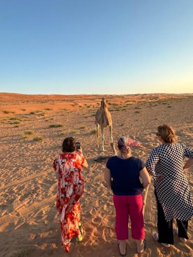 Golden dune Bedouin campの宿泊客