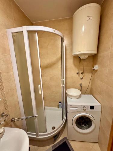 Koupelna v ubytování Apartment Milana