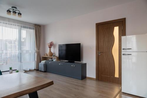 Η κουζίνα ή μικρή κουζίνα στο Artemida Apartment