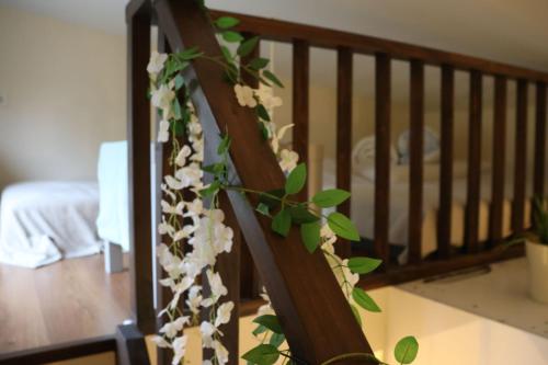 Postel nebo postele na pokoji v ubytování Guest houes in Stockholm