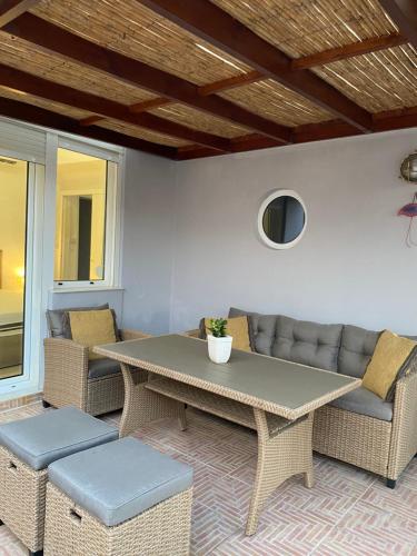 Χώρος καθιστικού στο Be Crete - Zen apartment 2 rooms