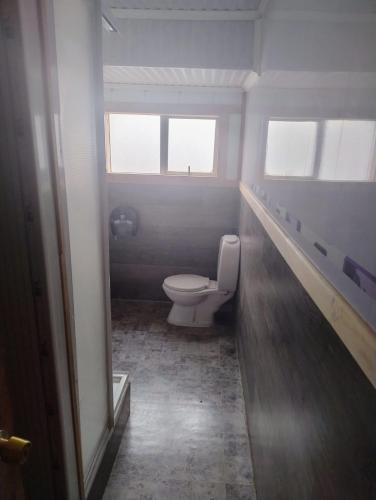 Ванная комната в Hostal y Residencial El Mundial