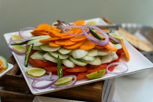 バンガロールにあるThe Lofts at Central Pointの野菜の山