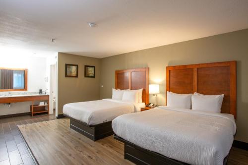 Кровать или кровати в номере The Hotel Serene Glendale Peoria, Surestay Collection by Best Western