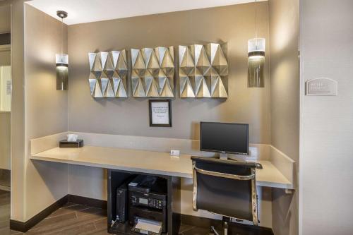 an office with a desk with a computer on it at Best Western Plus North Las Vegas Inn & Suites in Las Vegas