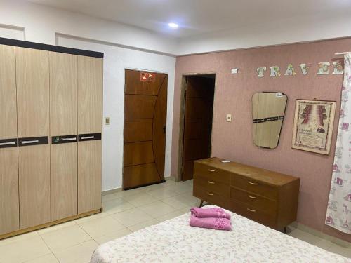 PASAPORTE HOSTELにあるベッド