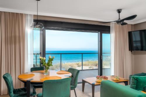 Apartament Dune - frontowy widok na morze w Gardenia