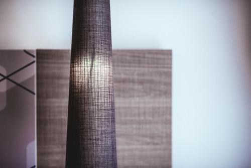a view of a tall building from a window at arte Hotel Kufstein in Kufstein