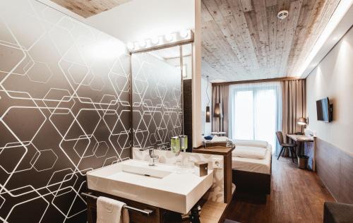 Koupelna v ubytování arte Hotel Kufstein