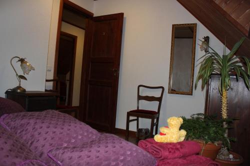 Krapi Guesthouseにあるベッド
