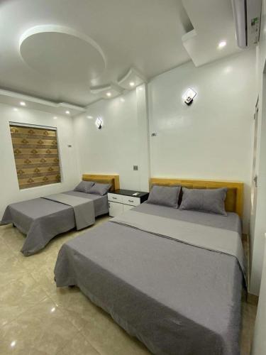 Voi Meo Vac Hostel & Breakfastにあるベッド