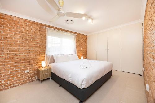 Ένα ή περισσότερα κρεβάτια σε δωμάτιο στο Castaway on King George