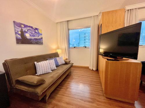 Μια τηλεόραση ή/και κέντρο ψυχαγωγίας στο LFlats Hotel Oscar Freire