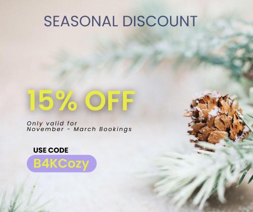 a pine cone on a christmas tree branch at Neptune By The Water in Annapolis