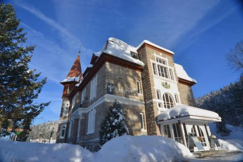 Seehotel Hubertus v zimě