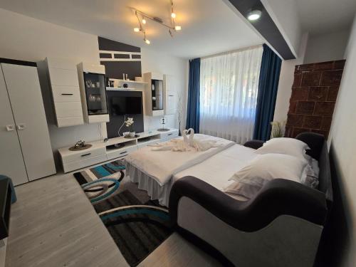 Katil atau katil-katil dalam bilik di Apartament Sofy2