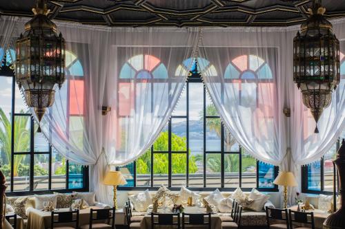 Restaurace v ubytování El Minzah Hotel