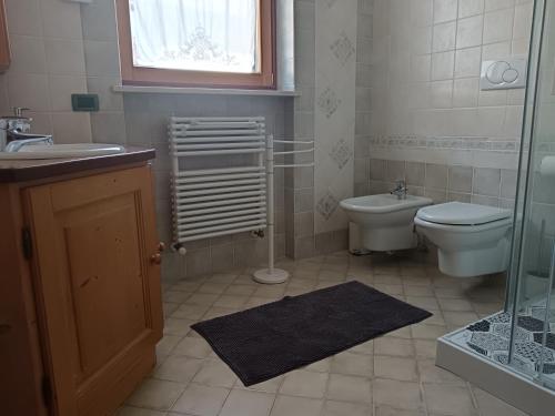 Phòng tắm tại Casa dello sportivo - Val di Sole Trentino