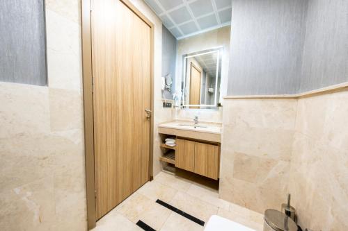 Başkent Center Hotelにあるバスルーム