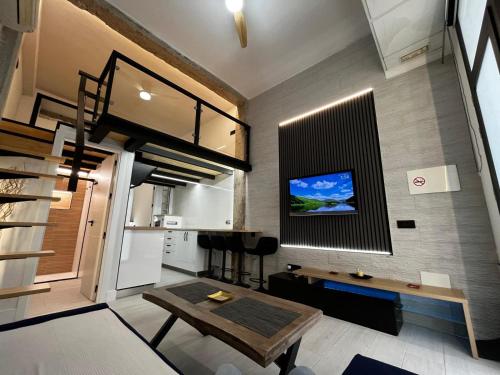 Kuchyňa alebo kuchynka v ubytovaní Apartamentos Villa Serali Parking Gratis