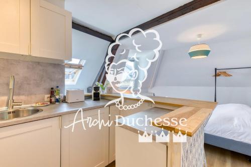 Elisabeth Confortable studio avec lit double en centre ville