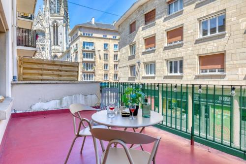 Victoria magnifique appartement spa vue cathédrale
