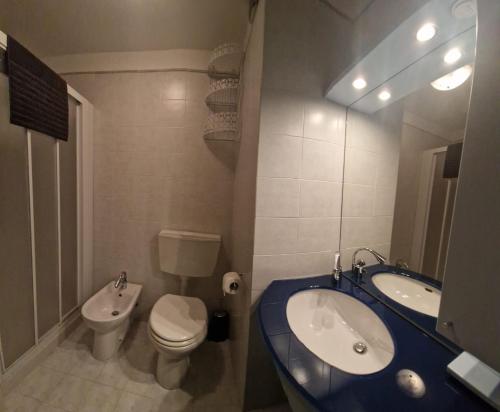 Koupelna v ubytování Appartamento incantevole montagne della Toscana