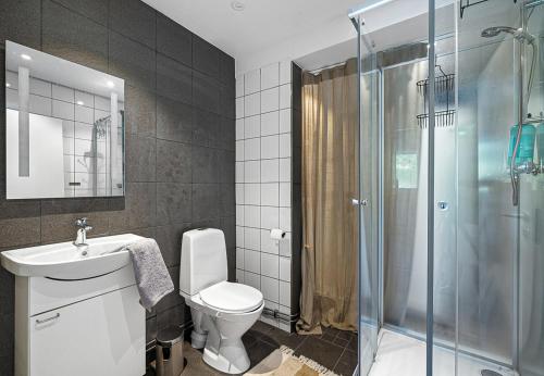 Ένα μπάνιο στο Comfortable mini house in Vega