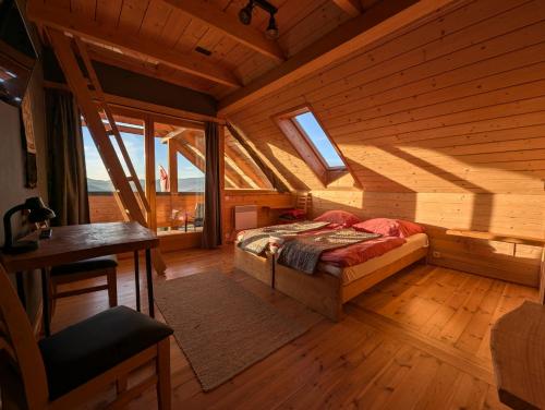 Posteľ alebo postele v izbe v ubytovaní Villa Beskid
