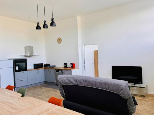 Køkken eller tekøkken på Appartement Magnum