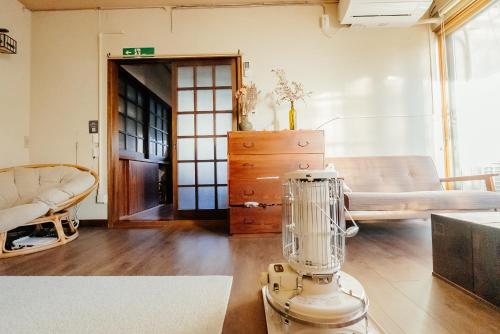 Posezení v ubytování yururito guesthouse